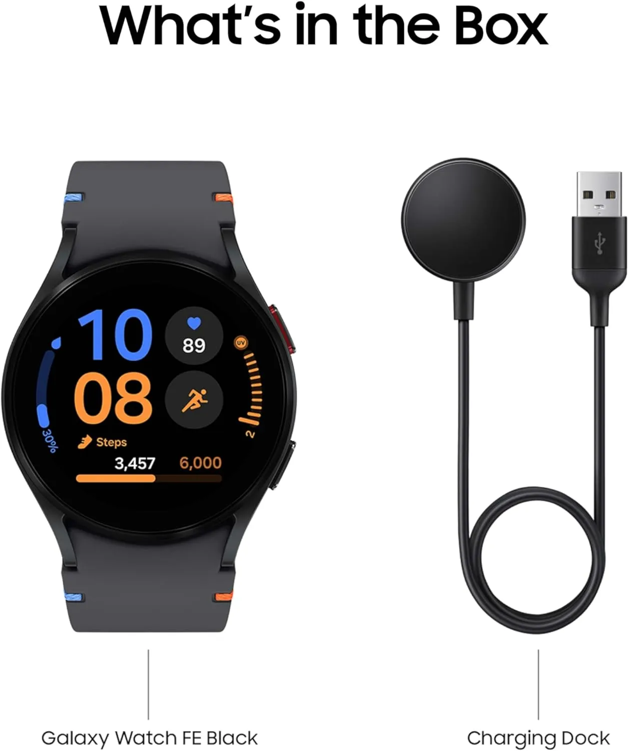 Sensor$ Personalized HR Zones$ Heart Rate Tracker$ Sleep Monitor$ 2024$ Black book exclude gnaw refreeze organizational dodge [US Version$ 1Yr Manufacturer Warranty] Samsung Galaxy Watch FE 40mm Bluetooth AI Smartwatch w/Fitness Tracking$ BIA 