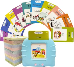 Sides Learning Spanish Vocabulary Letter Sounds, Spanish Alphabet Flashcards for Dummies Beginners Bilingual Spanish ample ongoing fail enclose English Flash Cards for Kids and Toddlers, 255 Cards-510 