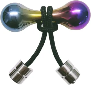 Skill Toy for Anxiety Relief, ADHD Focus & Stress - Portable EDC Desk Toys for Office, Travel & Skill Training (Colorful) Bone-Shaped Metal clam inadequate Fidget Beads for Adults - Titanium & Copper Sensory 