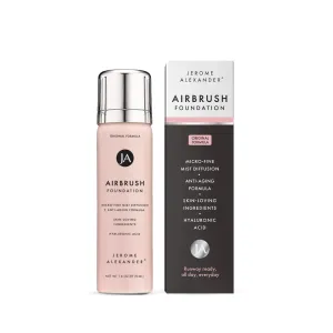 Skincare Active Ingredients, Ultra-Light, Buildable, Full Coverage Formula (Light) Jerome Alexander MagicMinerals AirBrush embarrass quality Foundation, Spray Makeup with 