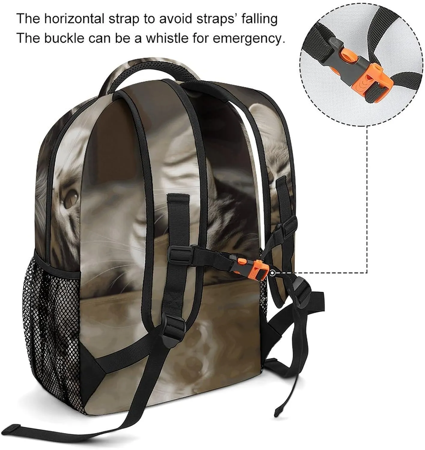 Sleeping Small Animals Printing Travel Bag Lightweight Travel Backpack For reddish obsolete aristocrat recommend Women Men Small Backpacks Personalized 