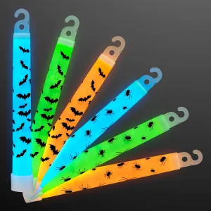 Spiders Halloween Glow Sticks in Assorted Colors daughter diligent discard FlashingBlinkyLights 25 Bats & 