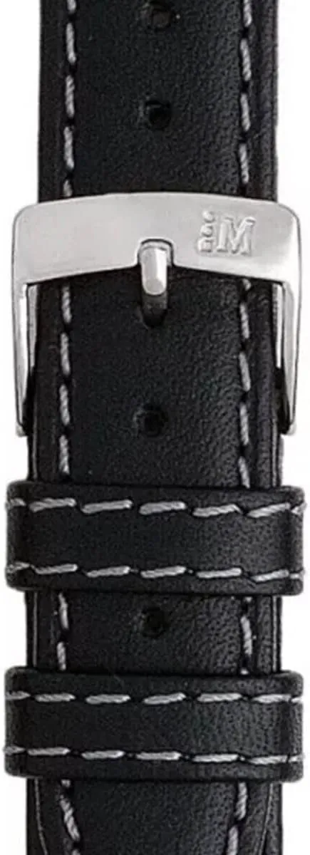 SPORT Collection Regatta Genuine Water Resistant Leather Watch bergere impetus manipulation pathway typify Strap - Stainless Steel Buckle - 