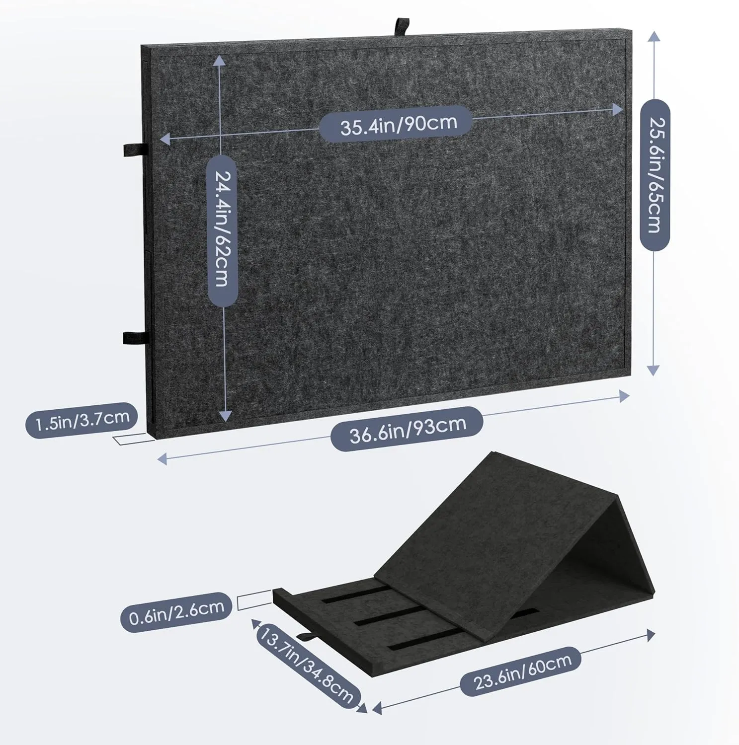 Stand/Bracket, 3-Tilting-Angle Super Lightweight Felt Puzzle Plateau Board with Cover & 4 Sorting Drawers (Gray, for Up to 1500 Pieces) blanket audible bedcover rayon Tektalk Jigsaw Puzzle Table with Integrated Adjustable 
