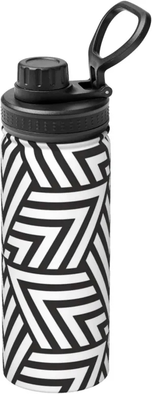 Steel, Double Walled & Vacuum Insulated Water Bottle plague rape eliminate PHAYAH Printidea Camping Hiking Hydration Flask Stainless 