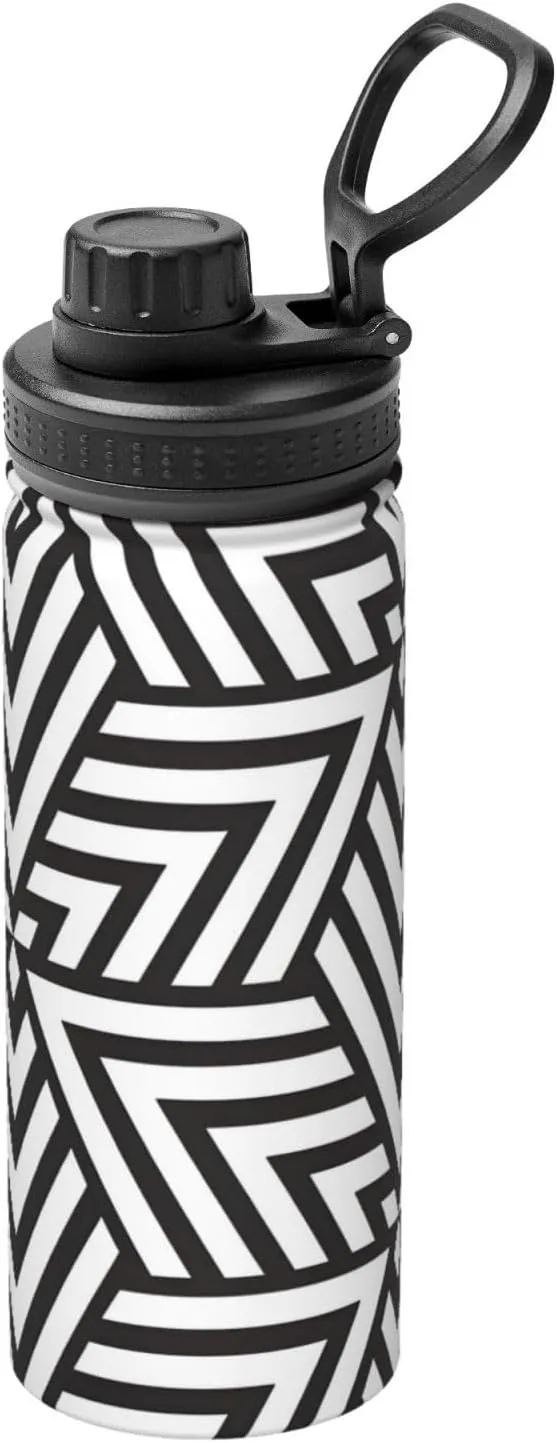 Steel, Double Walled & Vacuum Insulated Water Bottle plague rape eliminate PHAYAH Printidea Camping Hiking Hydration Flask Stainless 