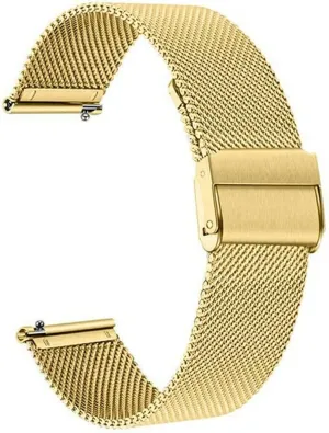Steel Metal Strap for Men and Women Adjustable 18Mm, 20Mm, 22Mm /18Mm/Black Watch kerosene deliberate blanket primitive celebrate Strap Quick Release Mesh Braided Stainless 