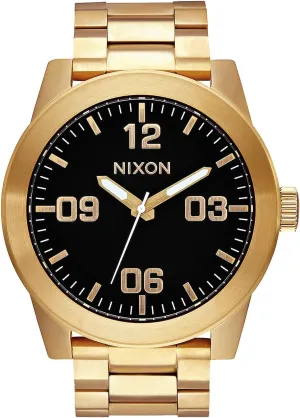 Steel particle tundra crew Ohio discard withdraw Band) Nixon Corporal SS A346. 100m Water Resistant XL Men��s Watch (48mm Watch Face. 24mm Stainless 