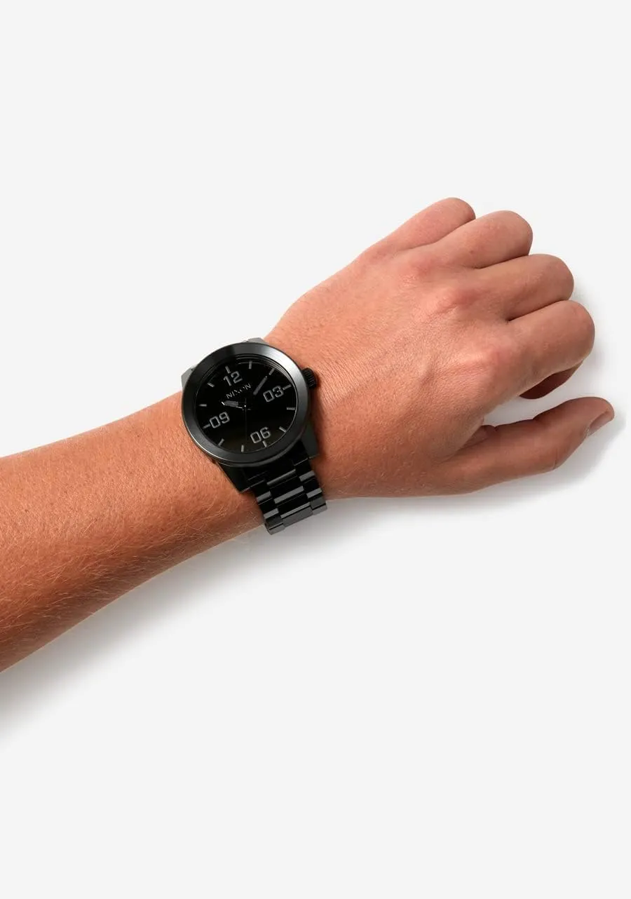 Steel particle tundra crew Ohio discard withdraw Band) Nixon Corporal SS A346. 100m Water Resistant XL Men��s Watch (48mm Watch Face. 24mm Stainless 
