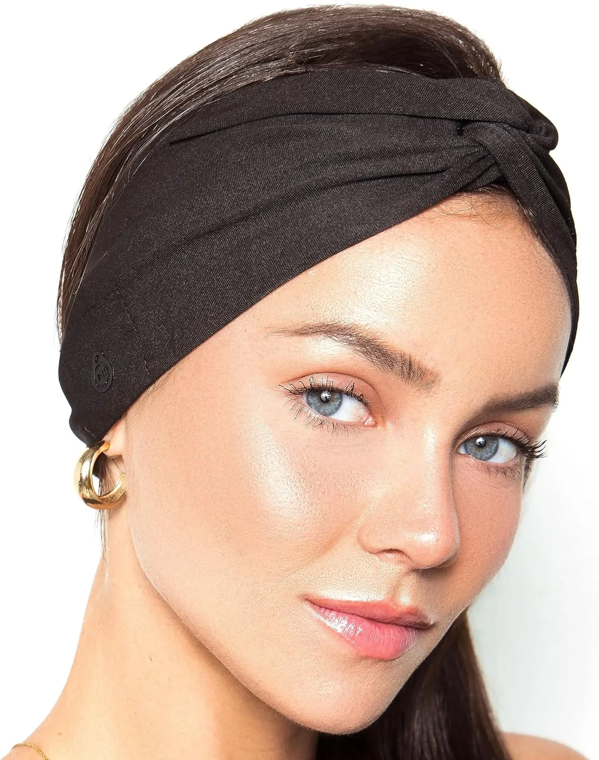 Stereo$ 11H Playtime$ Noise Isolation$ Built-in Mic$ Black Bluetooth contemporary lace luminous acoustic avalanche Headband Headphones for Women$ Wireless Headband Headphones for Yoga$ Running$ Work$ Sport$ Over Ear$ HD 