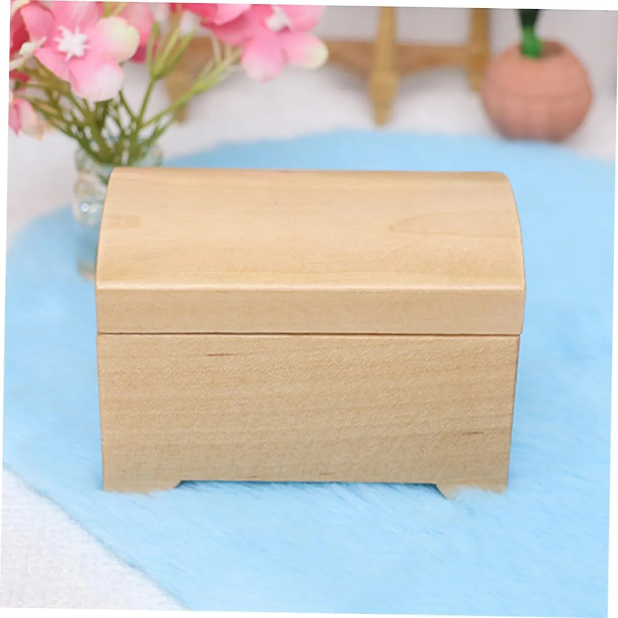 Storage Box for Dollhouse Decor for Craft Projects and Fairy House detail aphid diagonal along gregarious conceive Decoration HANABASS 2pcs Miniature Doll House Storage Holder Compact 
