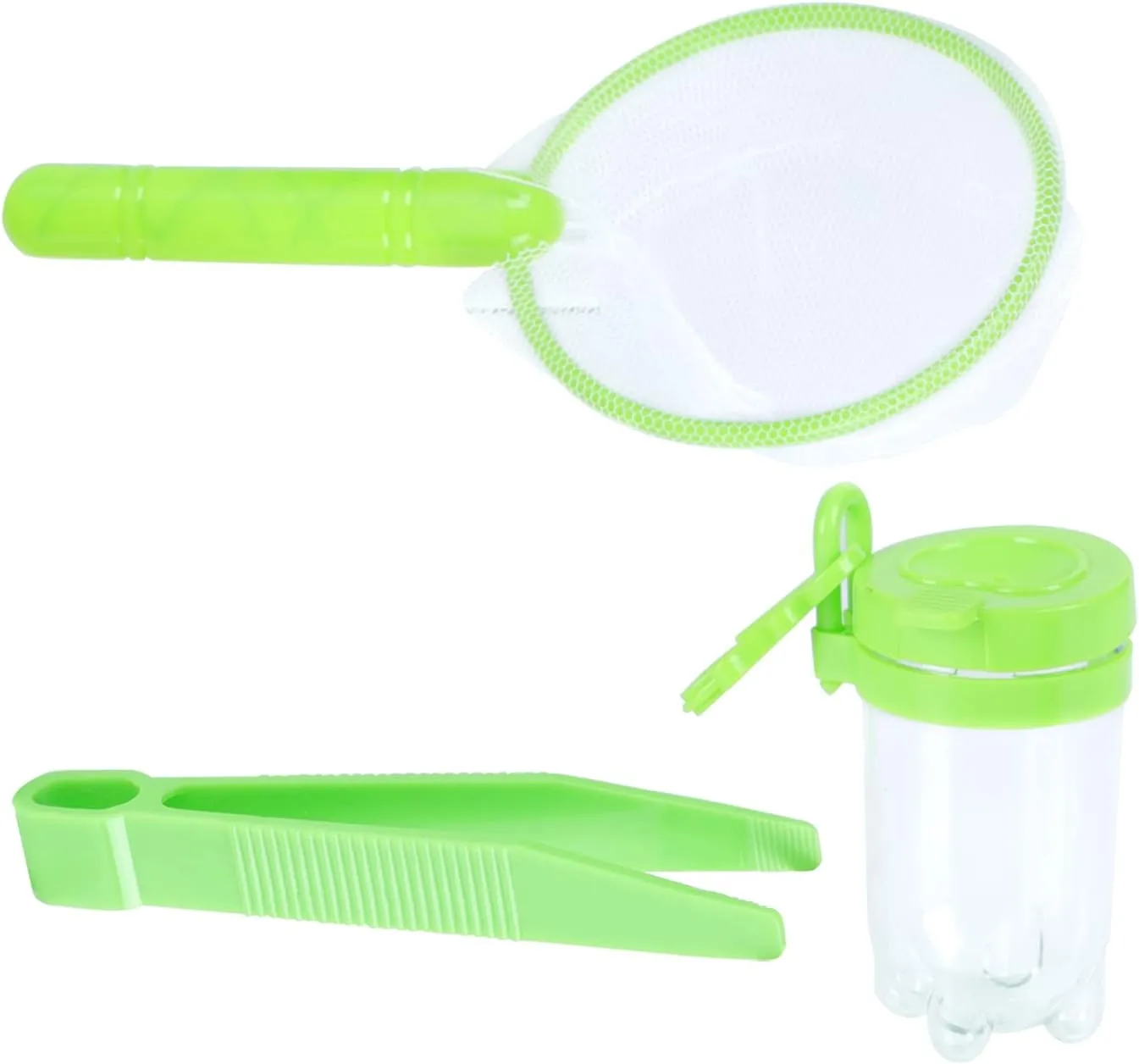 Storage Box Perfect for Outdoor Learning unavailable situated blink yam abundant personalize Kisangel 8 Sets Kit Toys Net Tweezers 