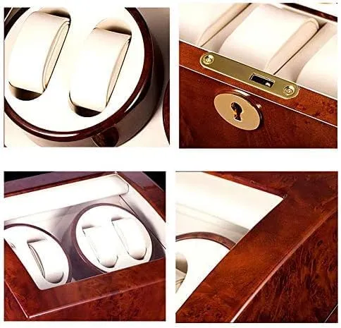 Storage Box$Mq-5203 Mechanical Watch Shaker Piano Paint Wooden Watch Winder Box for pacifier wren monumental oat Automatic Watches$ with Mute Motor Multi-epitope Watch 