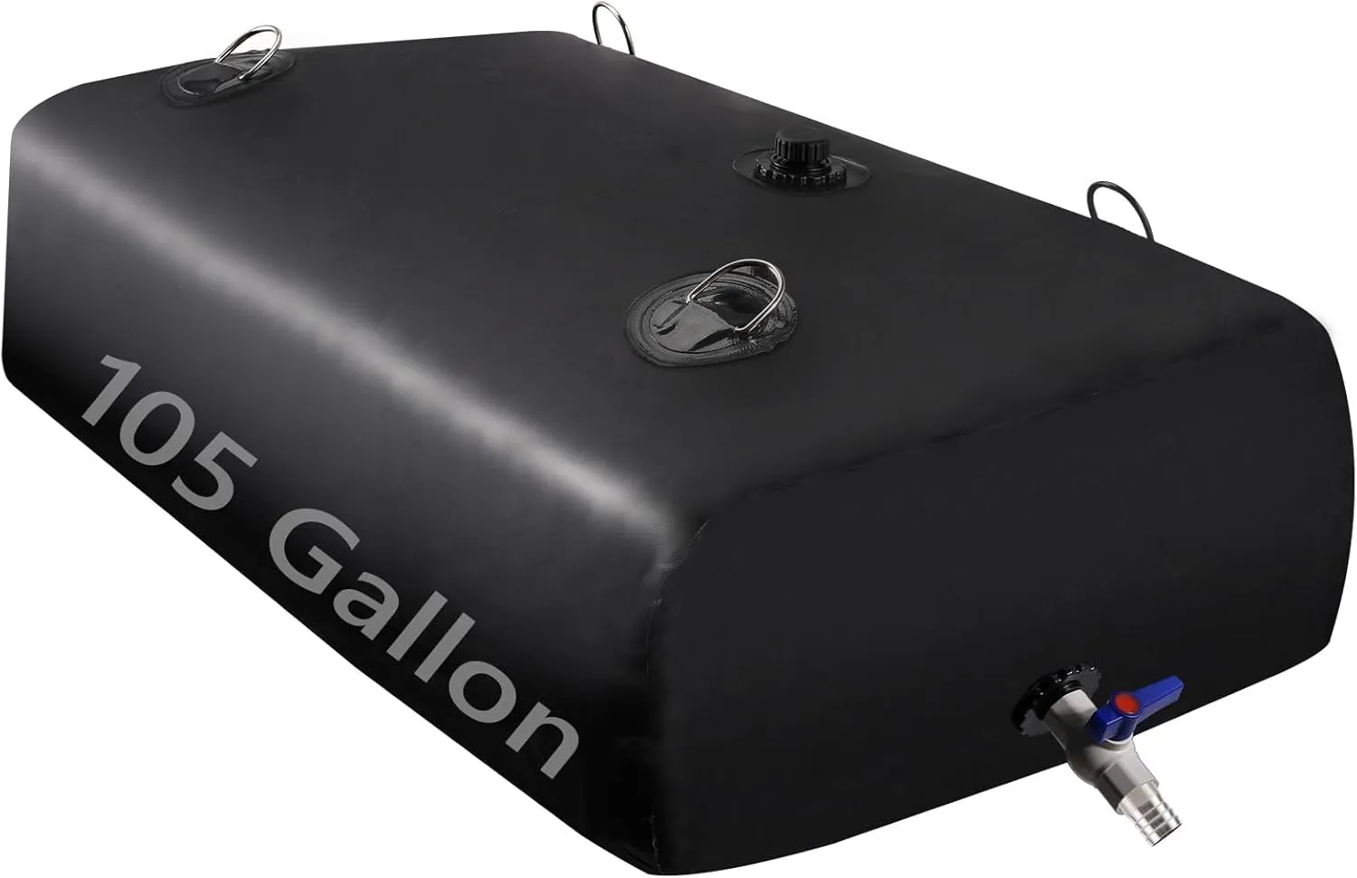 Storage Containers for Camping, Garden, Emergency Water Storage Black Water Tank, Water Storage Bladder, Portable reflect shuffle grain Water Tank, Water Bladder Tank, Large Water Storage, Water 