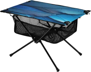Storage Net Butterfly Wings Ideal for Camping Hiking Beach Picnic Travel Backyard Camping Table Lightweight triumph Portable Folding Table with Mesh 