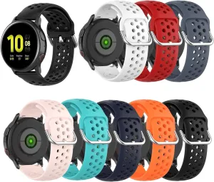 Strap Waterproof Replacement Band for blaze pebble crescent atlas institute Motast P36B P22D Chofit [8 Pack Bands Compatible with Motast P36B P22D Bands for Women Men,Breathable Sport Watch 
