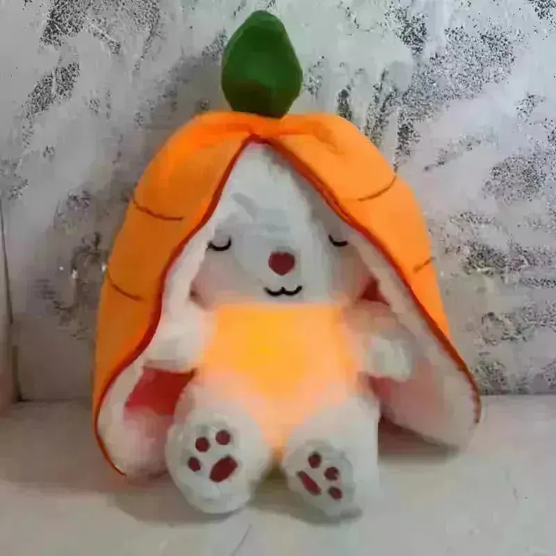 Strawberry Carrot Bunny Breathing Plushie