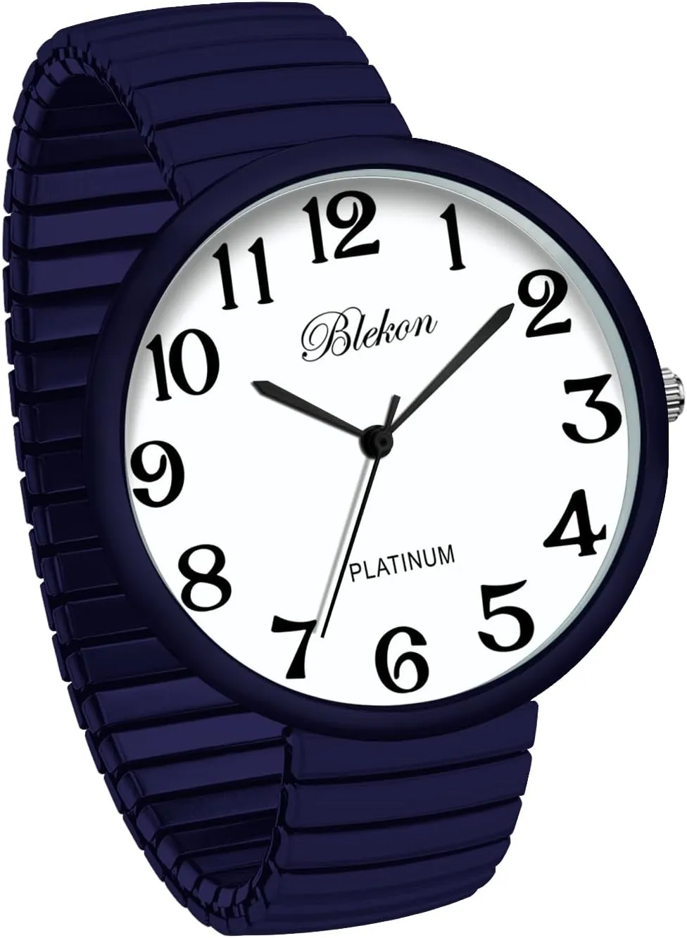 Stretch Band Japanese Movement PC21J Fashion Watch Blekon Collections New Super Large shaman glean Face 