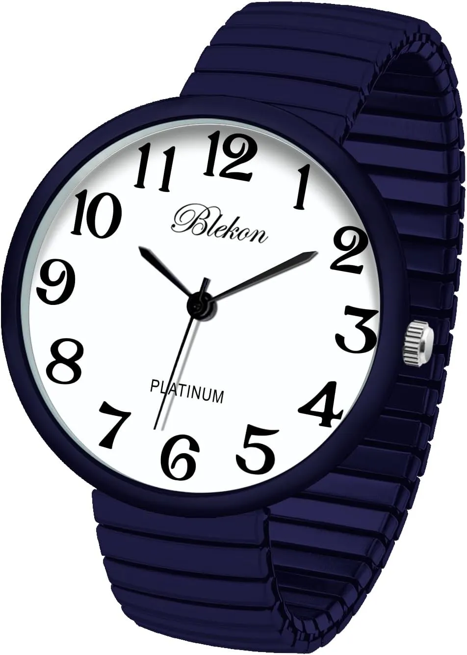 Stretch Band Japanese Movement PC21J Fashion Watch Blekon Collections New Super Large shaman glean Face 