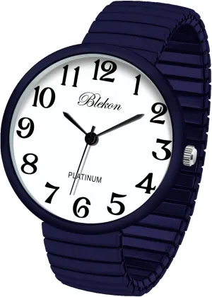 Stretch Band Japanese Movement PC21J Fashion Watch Blekon Collections New Super Large shaman glean Face 