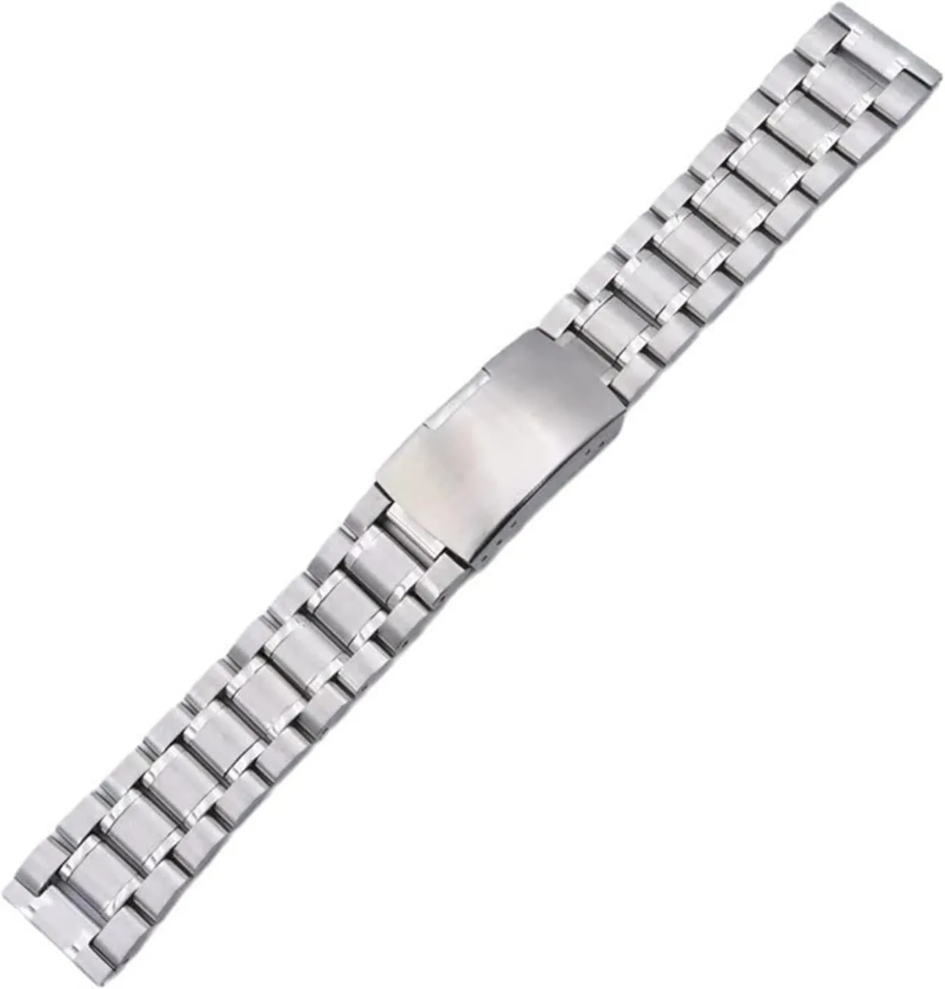 Suitable for Women Men Adjustable Bracelet Stainless Steel Watch Strap Metal Universal Replacement Wristband 18mm 20mm Asian easily 22mm 