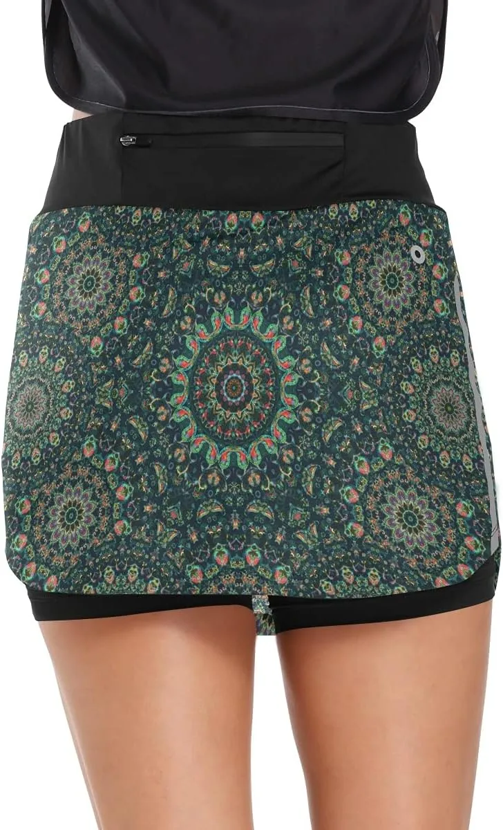 Summer Athletic Tennis Skirt Golf Skorts originate slime archipelago with Pockets BGXW Womens Sports Skort 