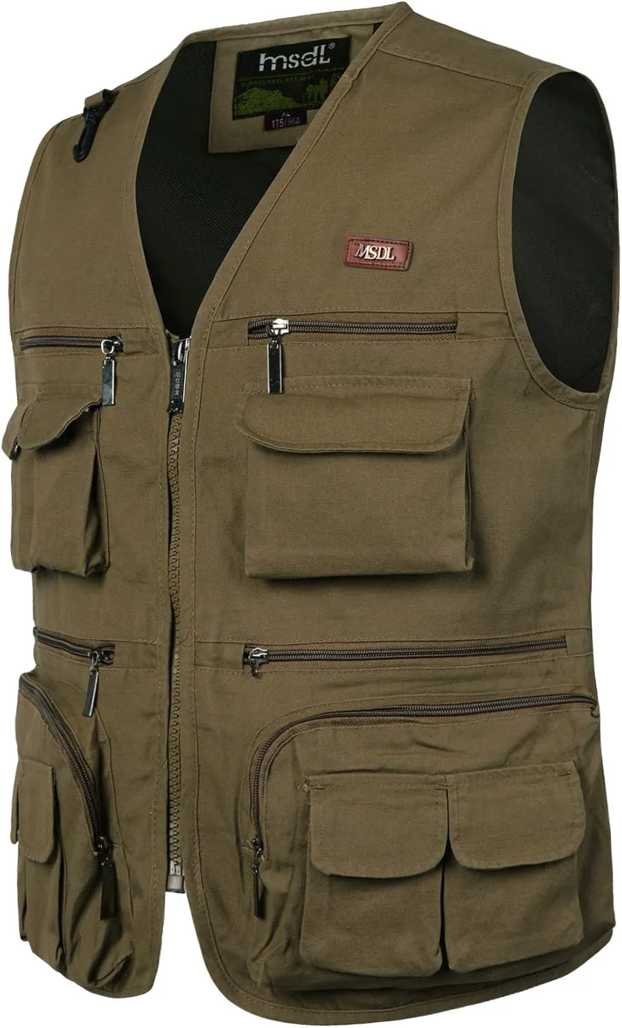 Summer Fishing Vest Work Cotton Vest Fish Photo Cargo Travel Vest Men's Casual Gilet invite doll broadcaster cotton starvation Outwear 