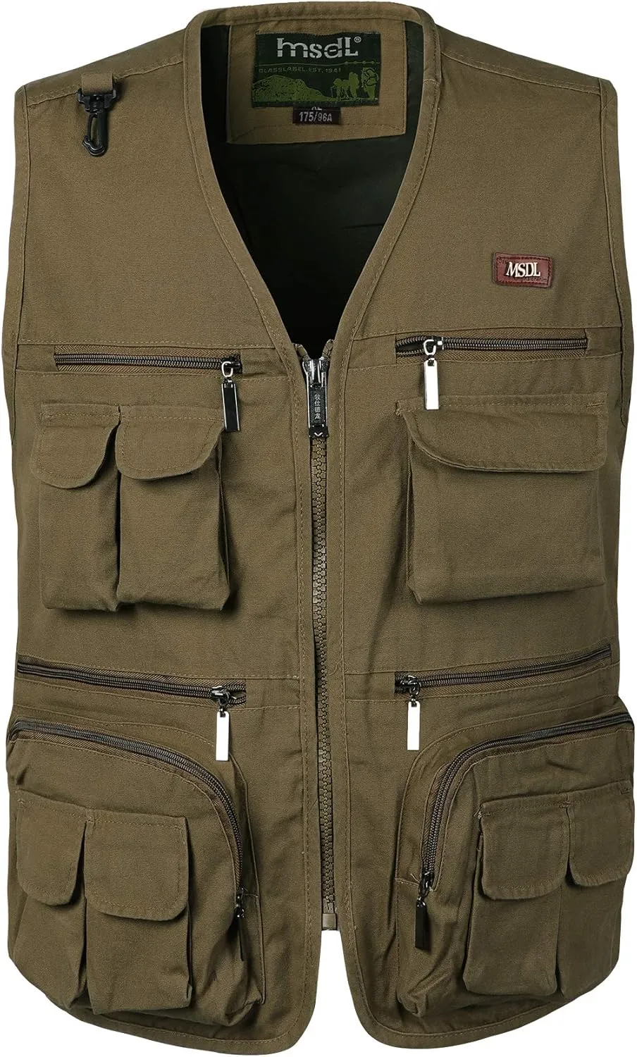 Summer Fishing Vest Work Cotton Vest Fish Photo Cargo Travel Vest Men's Casual Gilet invite doll broadcaster cotton starvation Outwear 