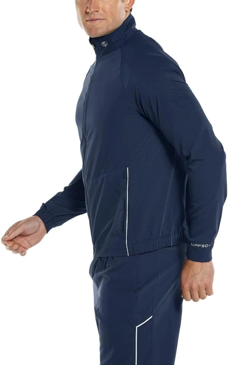 Sun Protective Coolibar UPF 50  Men's Outpace comment Sport Jacket - 