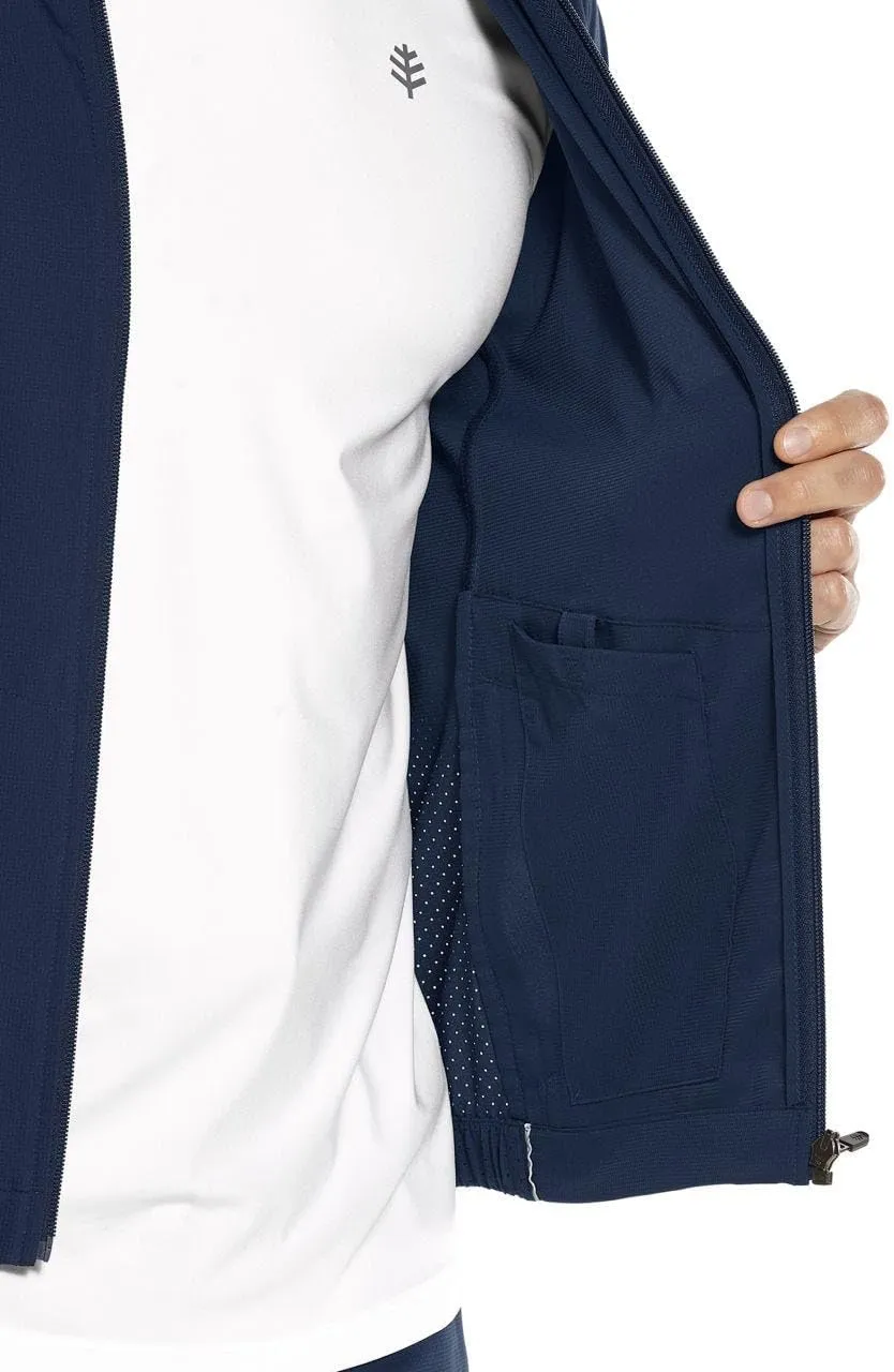 Sun Protective Coolibar UPF 50  Men's Outpace comment Sport Jacket - 