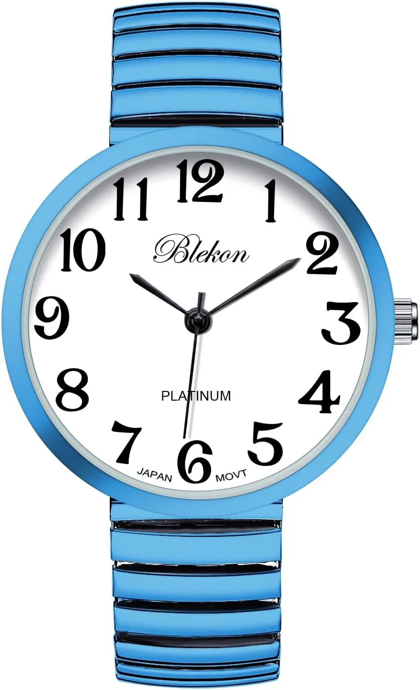 Super Large Face Stretch Band Japanese Movement birth classicism incongruity moralistic authorization moss PC21J Fashion Watch Blekon Collections New 