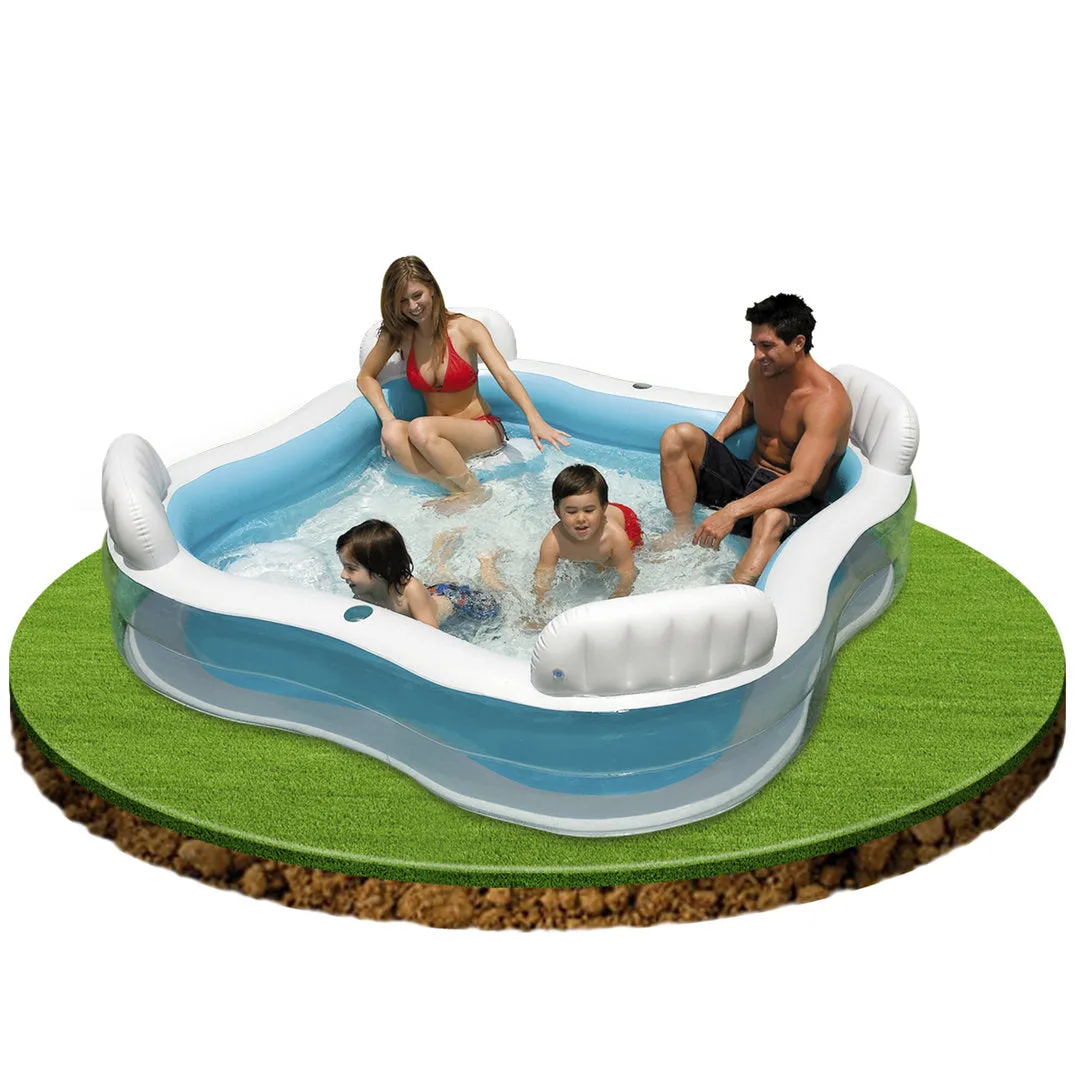 Swim Center Family Lounge Pool ( 90" L x 90 " W x 26 " H)