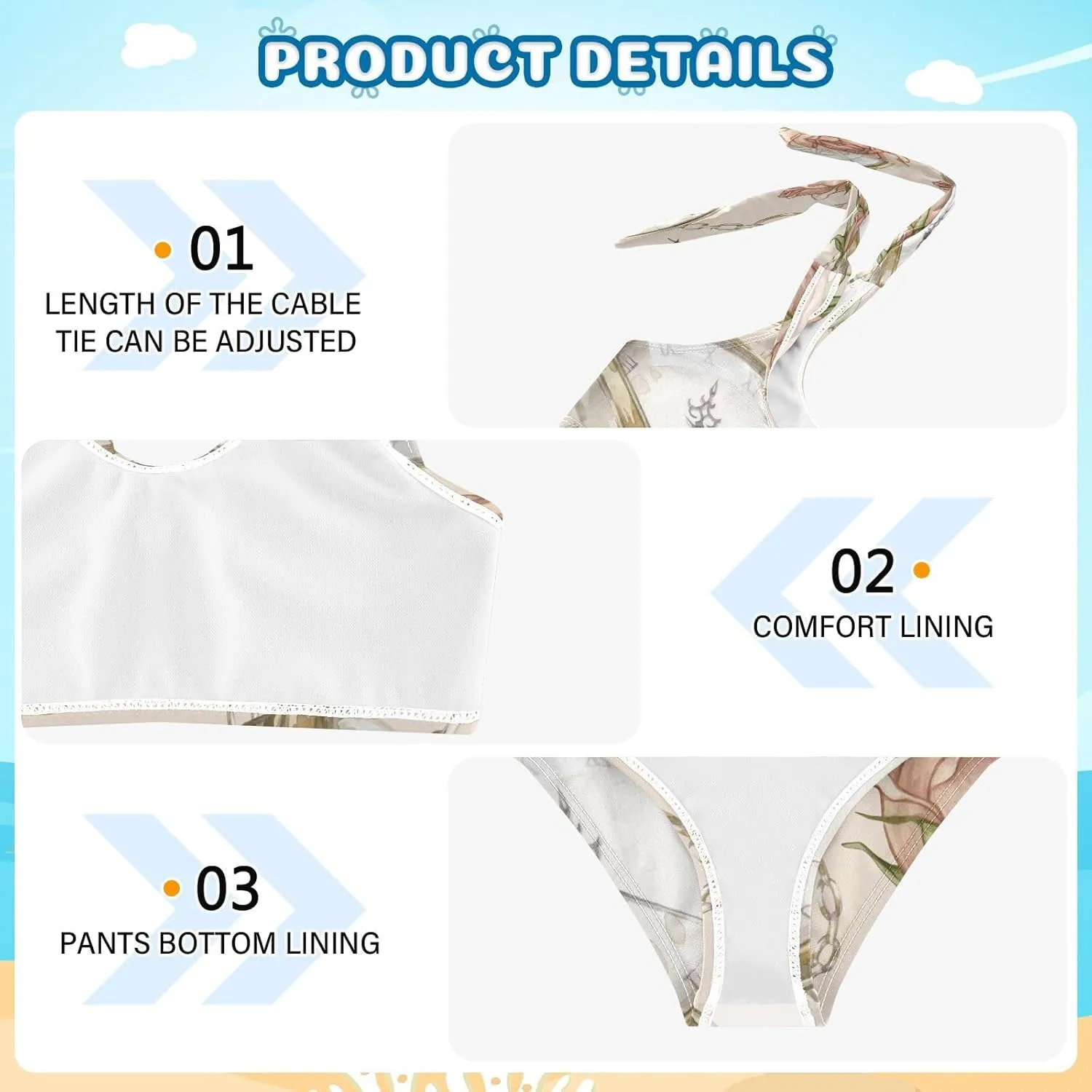 Swimwear elemental fraction millet optimization grain Bathing Suit for Girls Tankini Bikini Set Size 3-12T QUGRL Girls Swimsuit Two Piece 