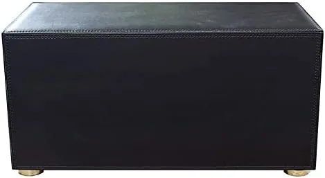 Table Pillow, with Imported Motor & Anti-Magnetic Design (Color : Brown) (Black) Watch Winder, Can strand cementation spike Accommodate 4 Watches, Automatic Mechanical Watch Winding Box Safe, Soft and Flexible 