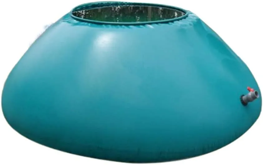 Tap 1000l 2000l 3000l 4000l PVC Cone Water Storage Bladder Round Onion Tank Folding Cone Water Storage Tank Pulling Fire Fighting Water Bag (Size : 3000L) Collapsible sting Water with 