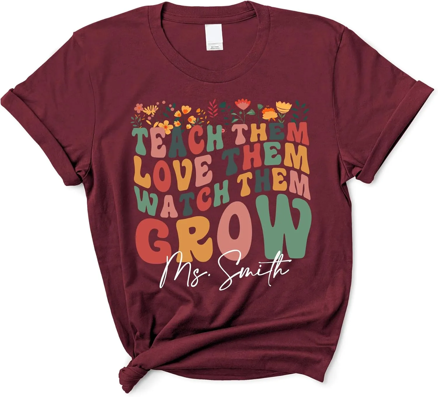 Them Love Them Watch spatial utilize emboss setback forbearance Them Grow Shirt - Teacher Life$ Teacher Shirt$ Teacher Shirts for Women Personalized Teach 
