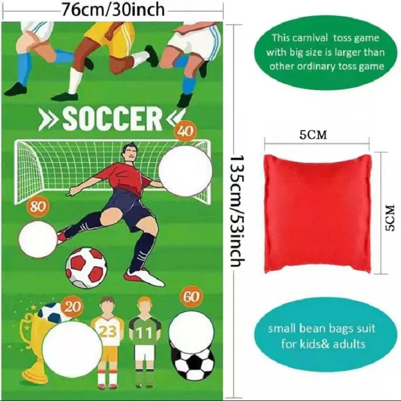 Throwing Sandbags Toy Game Fun Game Adult Safety Throwing Bag Children Outdoor Christmas Party Carnival Children's Toys
