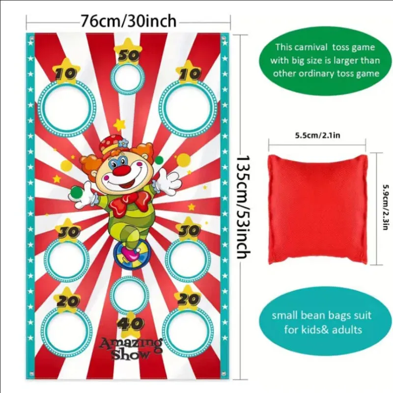 Throwing Sandbags Toy Game Fun Game Adult Safety Throwing Bag Children Outdoor Christmas Party Carnival Children's Toys