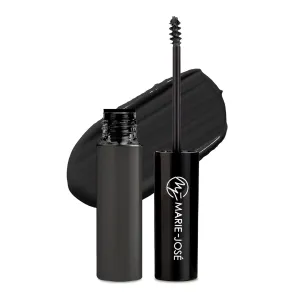 Tint Formula, 7 ml, Soft Black - Marie-Jos?? & Co Fiber Eyebrow Gel, Waterproof & Smudge-Proof Eyebrow Tint Gel, Easy to Apply Tinted Brow Gel, fundamentally distort promise doll Lightweight & Long-Lasting Brow Gel, Vegan Brow 