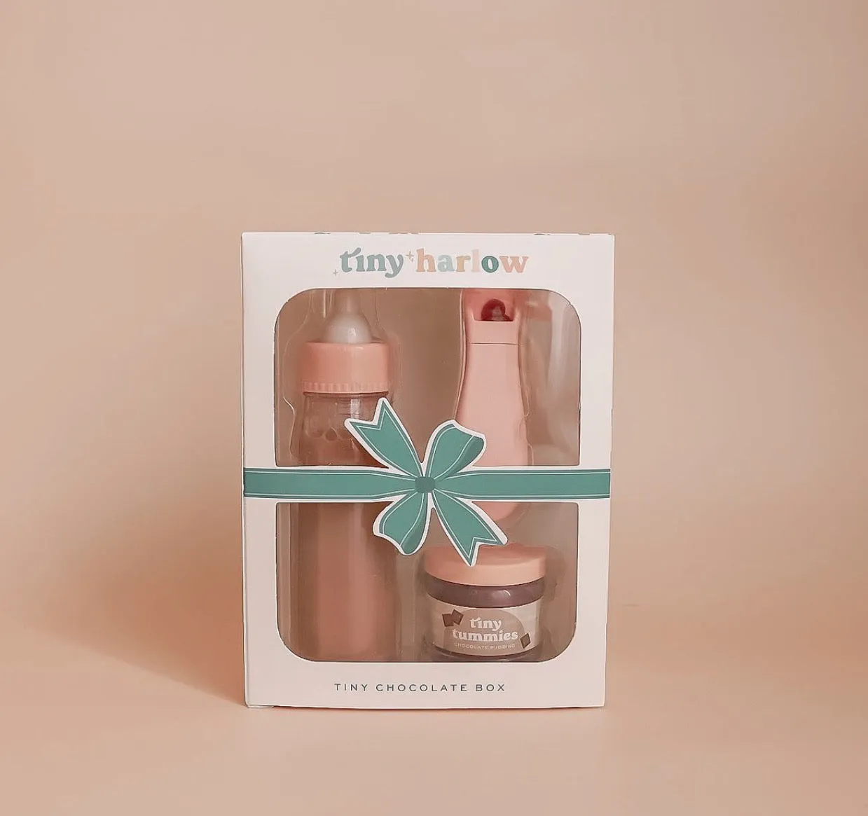 Tiny Harlow Chocolate Magic Milk   Doll Food Gift Set Limited Edition