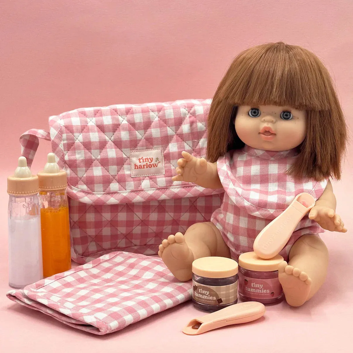 Tiny Harlow Tiny Tummies Essential Feeding Set