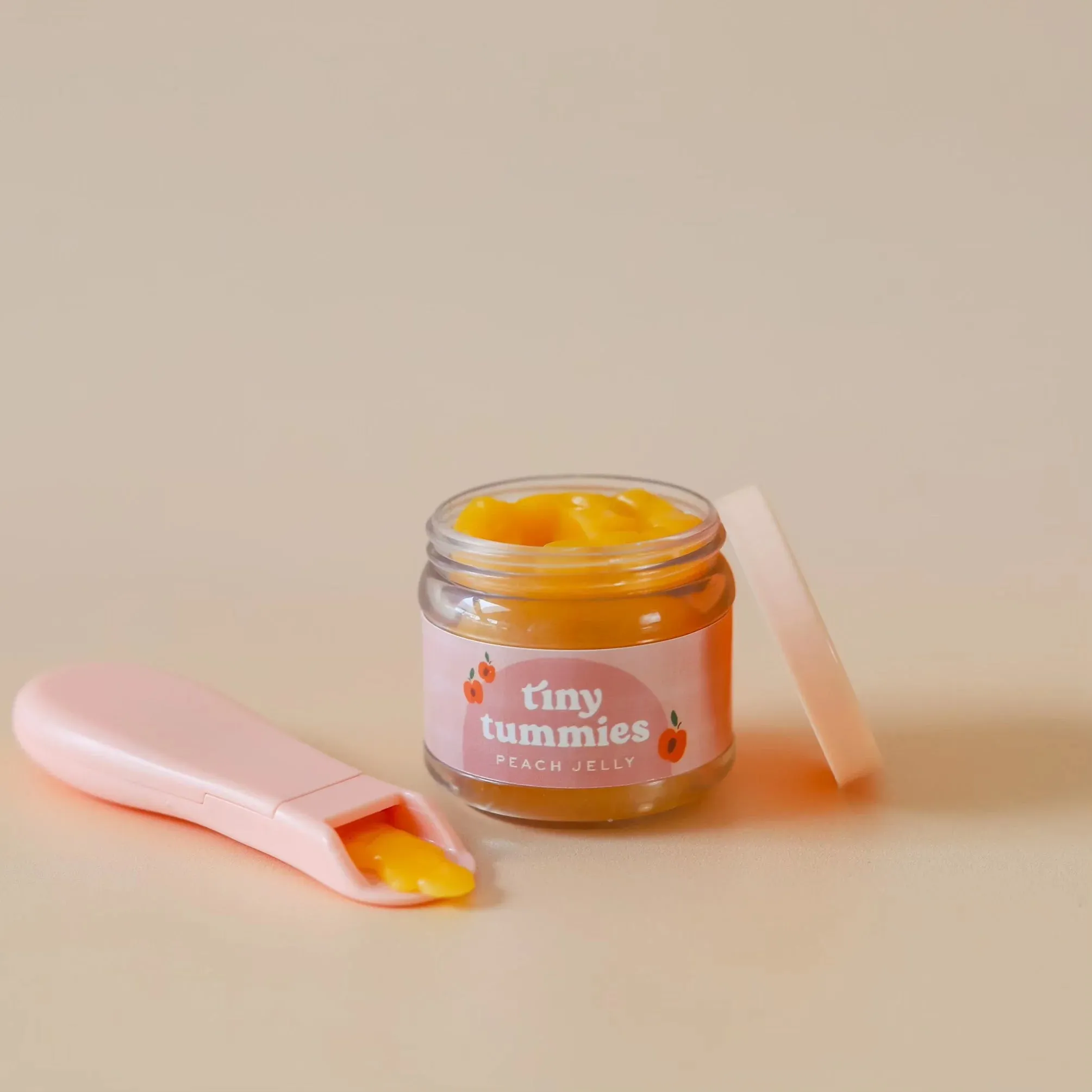 Tiny Tummies Doll Play Jar & Spoon Food Set