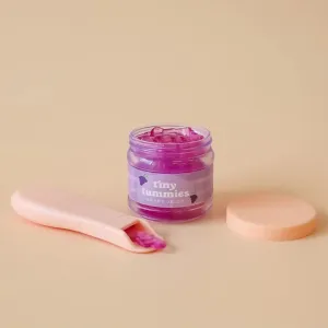 Tiny tummies magic doll food grape jelly puree jar and spoon set