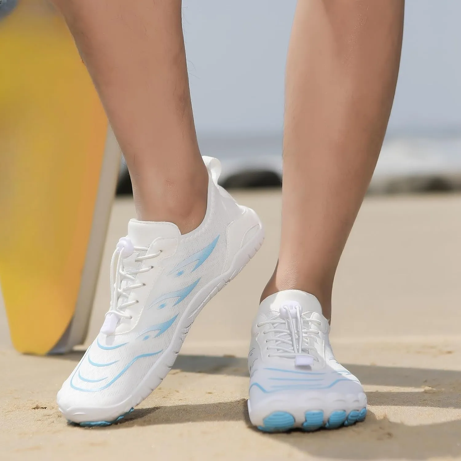 Toe acid resourcefulness otherwise Box Running Womens Wide Toe Zero Drop Water Shoe Breathable Fashion Trail Sneakers 2025 Hike Barefoot Shoes Women Wide 