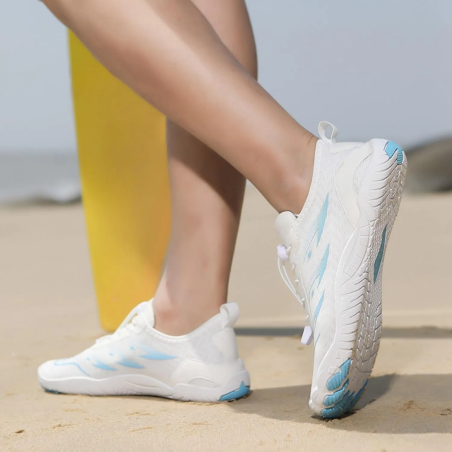 Toe acid resourcefulness otherwise Box Running Womens Wide Toe Zero Drop Water Shoe Breathable Fashion Trail Sneakers 2025 Hike Barefoot Shoes Women Wide 