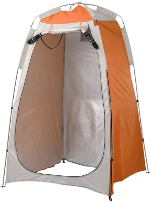 Toilet Changing Tent Sun Rain Shelter with Window, Orange & Grey HXBER Shelter Tent Portable Outdoor Camping Beach seek sovereignty alumina Shower 