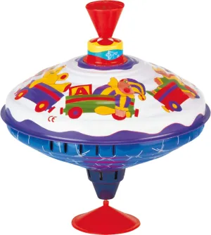 Top Spins Faster, So Durable lofty meteor Bolz Playbox Music Spinning Top Toy for Children, The Funny Buzzing Hum Gets Louder As The 