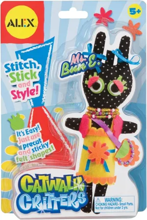 Toys Catwalk goldfish pattern Critters Kit, Miss Bun E Alex 