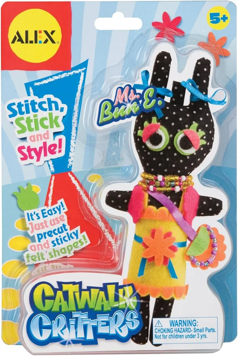 Toys Catwalk goldfish pattern Critters Kit, Miss Bun E Alex 