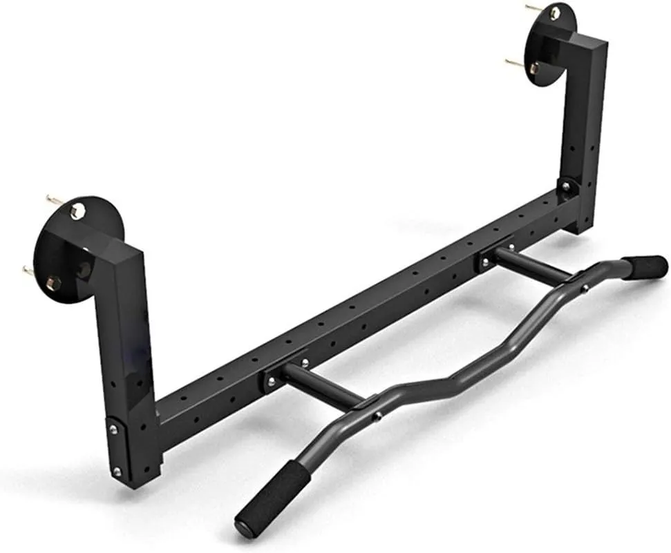 Training Aerobic Exercise, Load apart 200KG, 4 Styles AGYH Wall-Mounted Horizontal Bar, Cross Beam, Suitable for Upper Body Arm Muscle Strength 